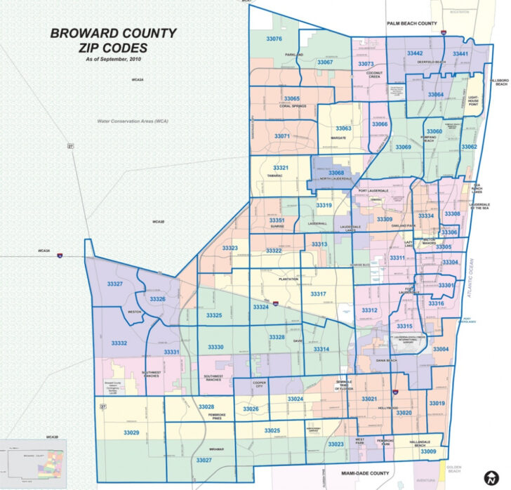 Palm Beach County Zip Codes Map Maping Resources