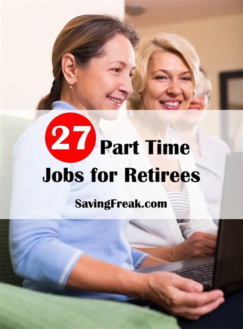 Part Time Employment For Seniors