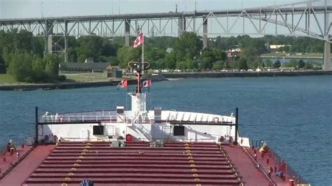 Paul R Tregurtha Downbound Lake Huron To Blue Water Bridge Great