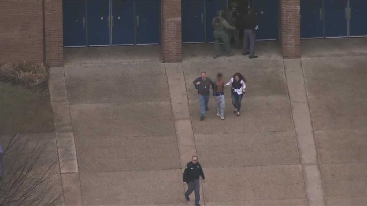 Photos Loch Raven High School Placed On Lockdown