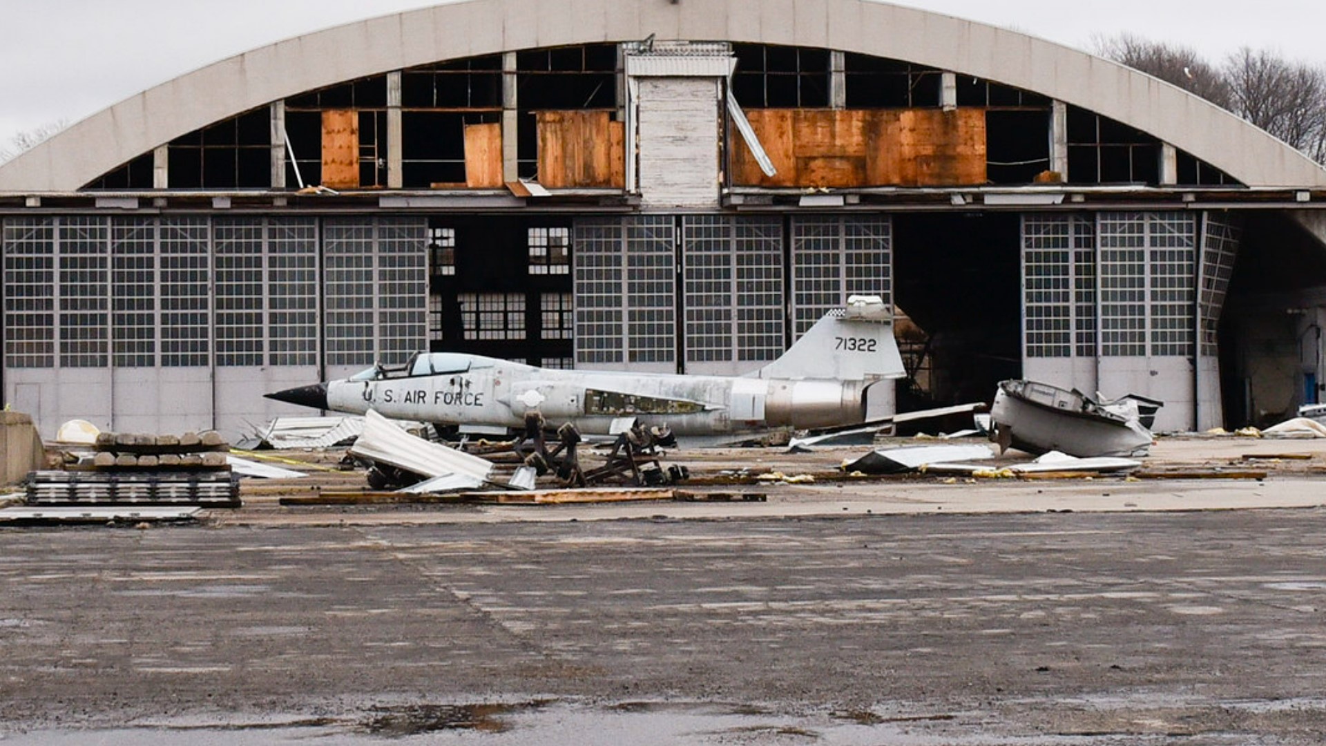 Photos Wright Patterson Air Force Base Suffers Damage From Suspected