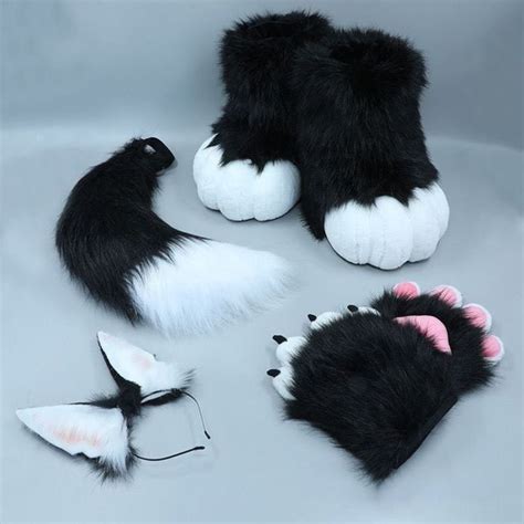 Pin By R On Accesorios Furry Costume Fursuit Paws Fursuit