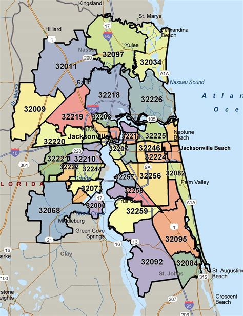 Postal Code For Jacksonville Fl