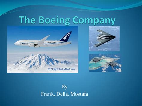 Ppt The Boeing Company Powerpoint Presentation Free Download Id