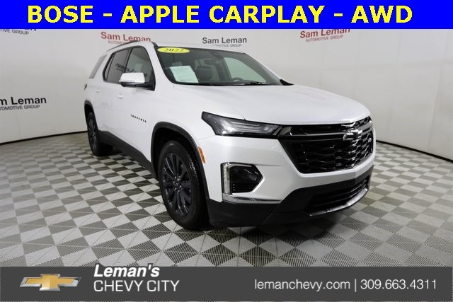 Pre Owned 2022 Chevrolet Traverse Rs 4D Sport Utility In Farmington