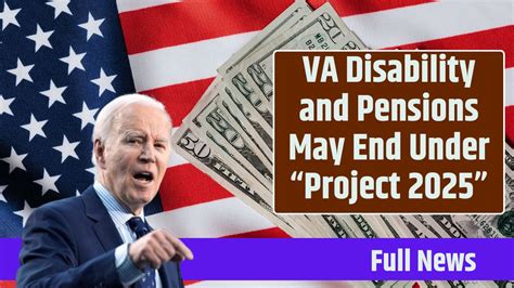 Project 2025 Va Disability Benefits