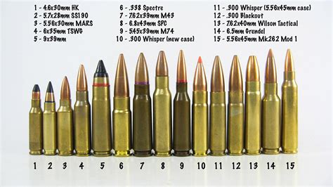 Rifle Cartridge Comparison