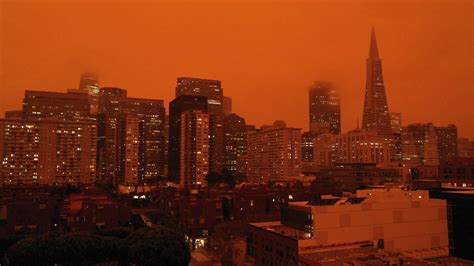 San Francisco Bay Area Air Quality Here S Why Sky Is Orange Even