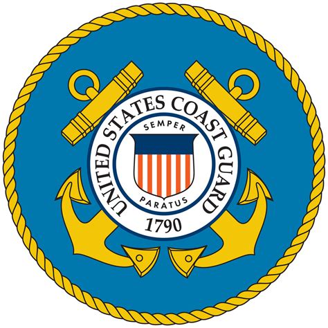 Seal Of The United States Coast Guard Us Coast Guard Coast Guard