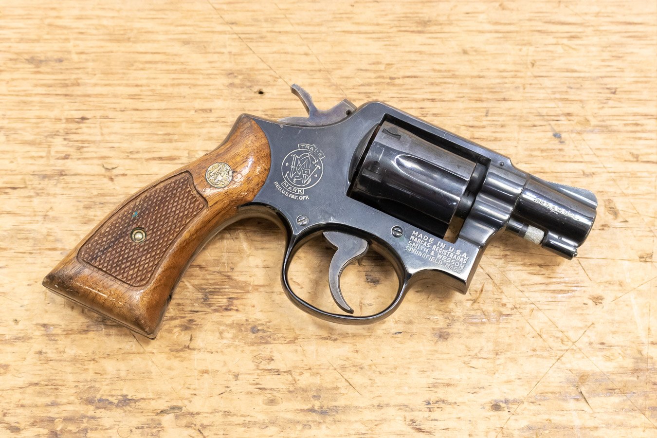 Smith And Wesson Model 10 5 Revolver 38 Special