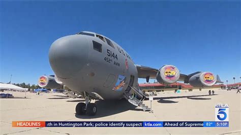 Southern California Air Show Kicks Off In Riverside Huge Crowds