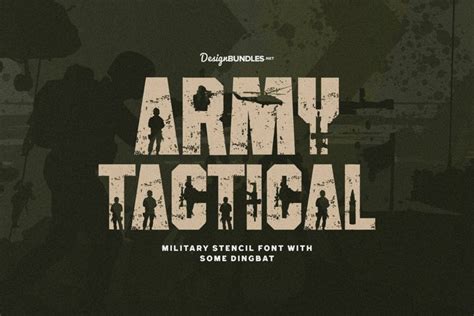 Standard Tactical Font