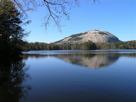 Stone Mountain Park A Georgia State Memorial Located Near Alpharetta