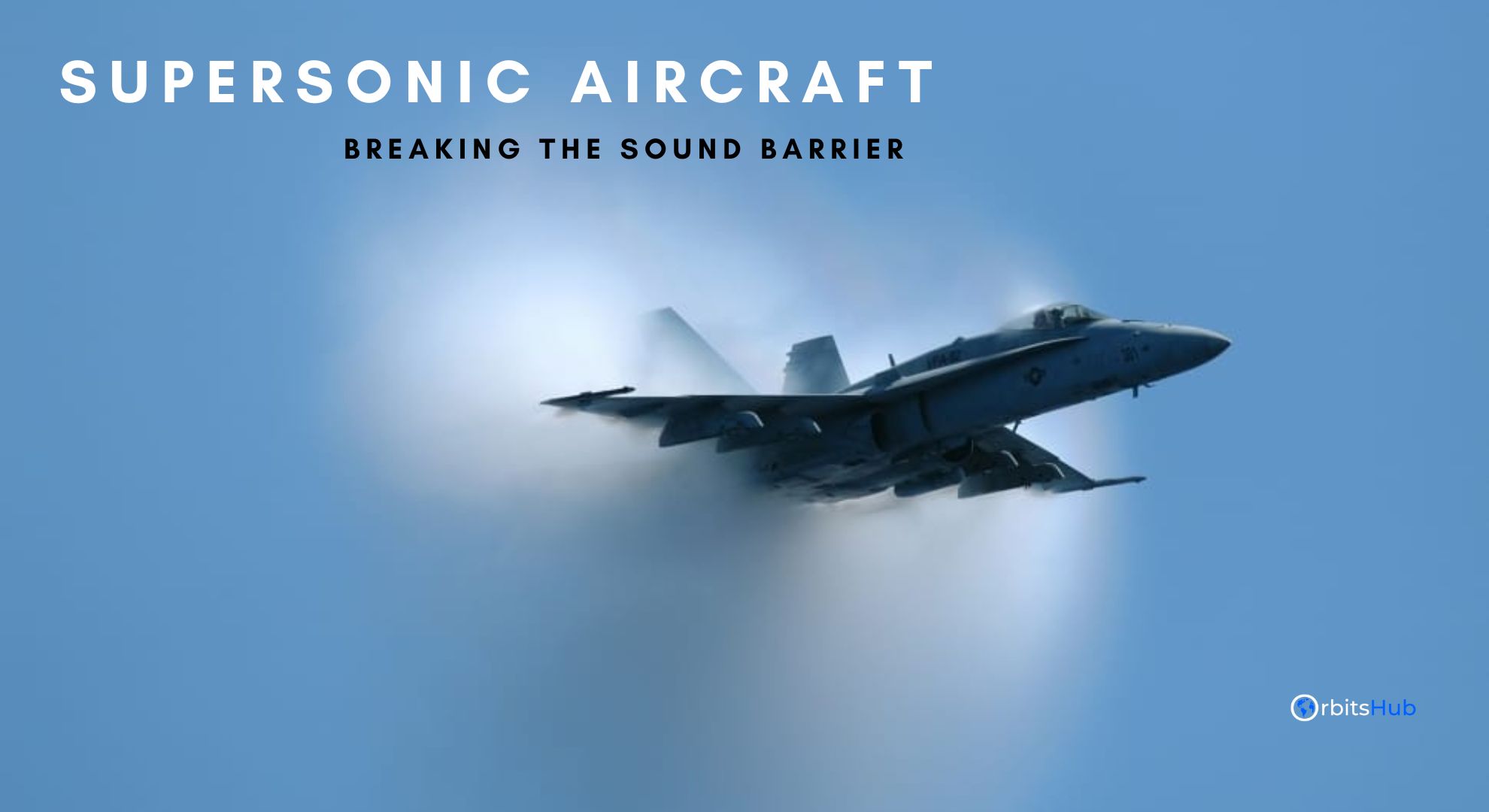 Supersonic Aircraft Breaking The Sound Barrier Orbitshub