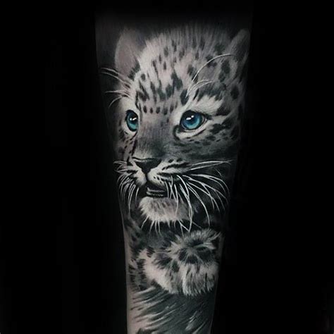 Tattoo Snow Leopard