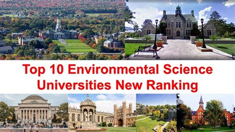 Top 10 Best Colleges For Environmental Science 2024 College Us