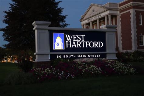 Town Of West Hartford Architectural Signs And Fabrication