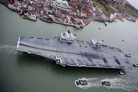 U K Carrier Hms Queen Elizabeth Wraps 7 Month Maiden Deployment Usni