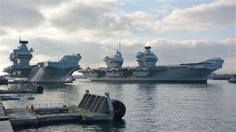 Uk Aircraft Carrier Portsmouth