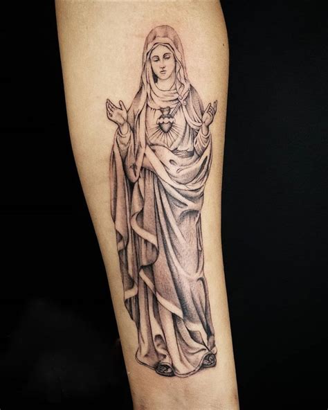 Virgin Mary Meaning Tattoo