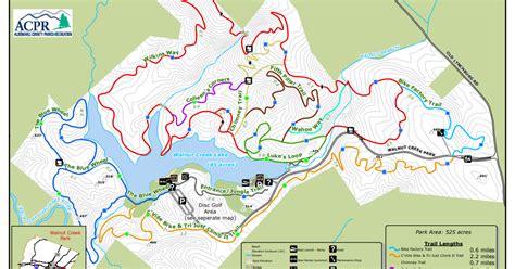 Walnut Creek Park Map