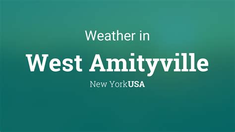 Weather Amityville New York