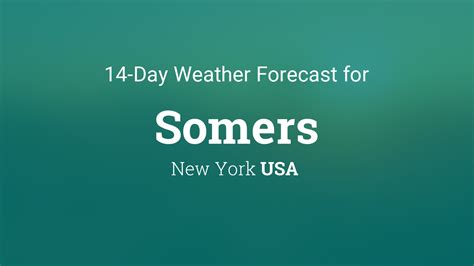 Weather For Somers New York