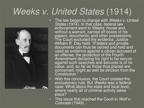 Weeks Vs United States