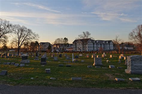 West Long Branch New Jersey Sunrise Over A Local Cemetery Flickr