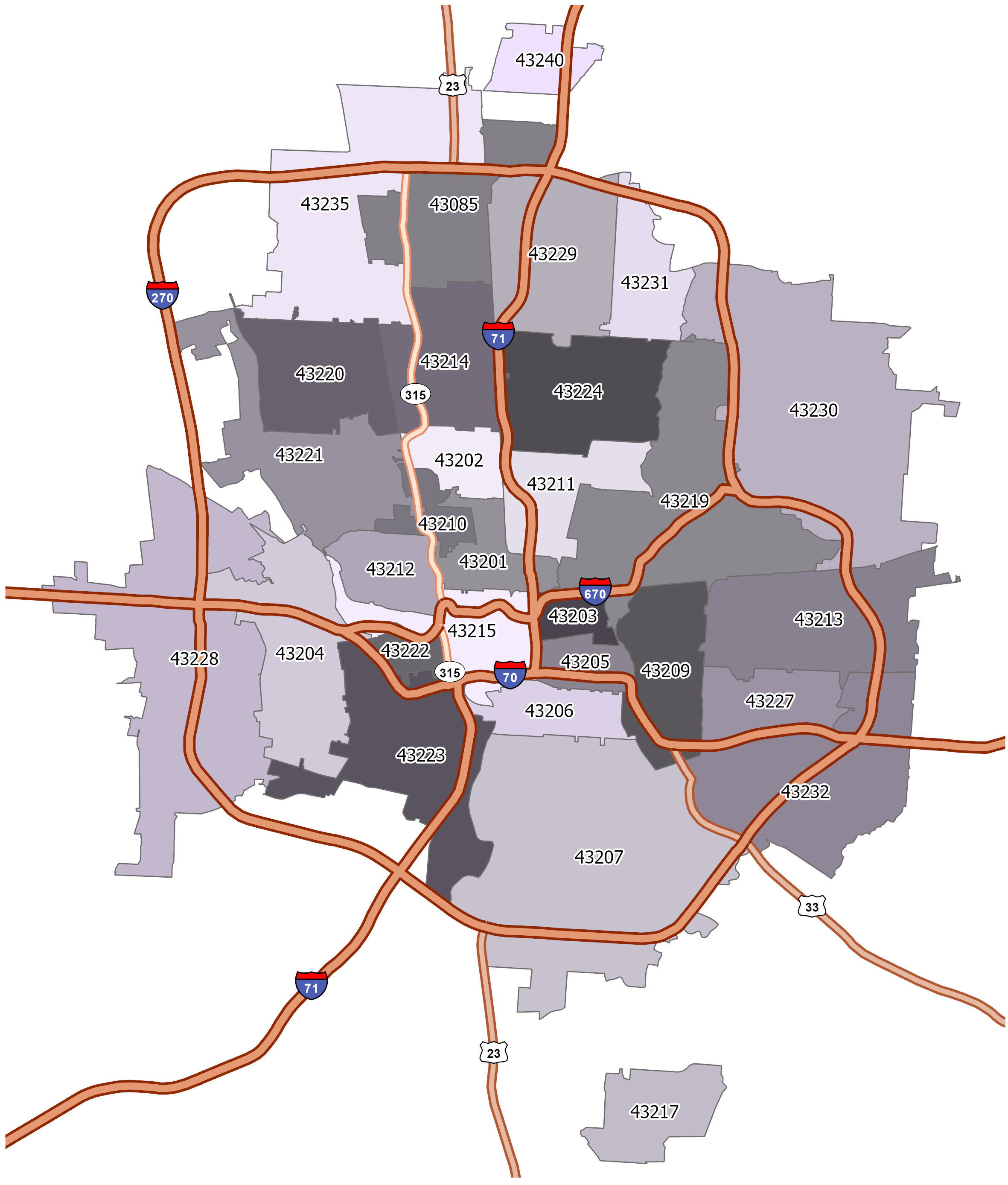 Zip Code In Ohio