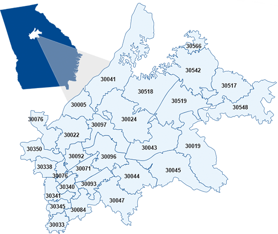 Zip Code Map