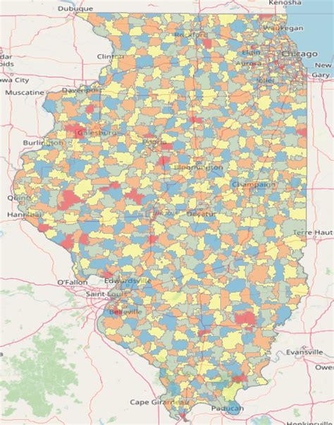 Zip Code Springfield Illinois Usa