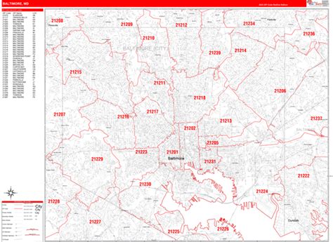 Zip Codes Baltimore City