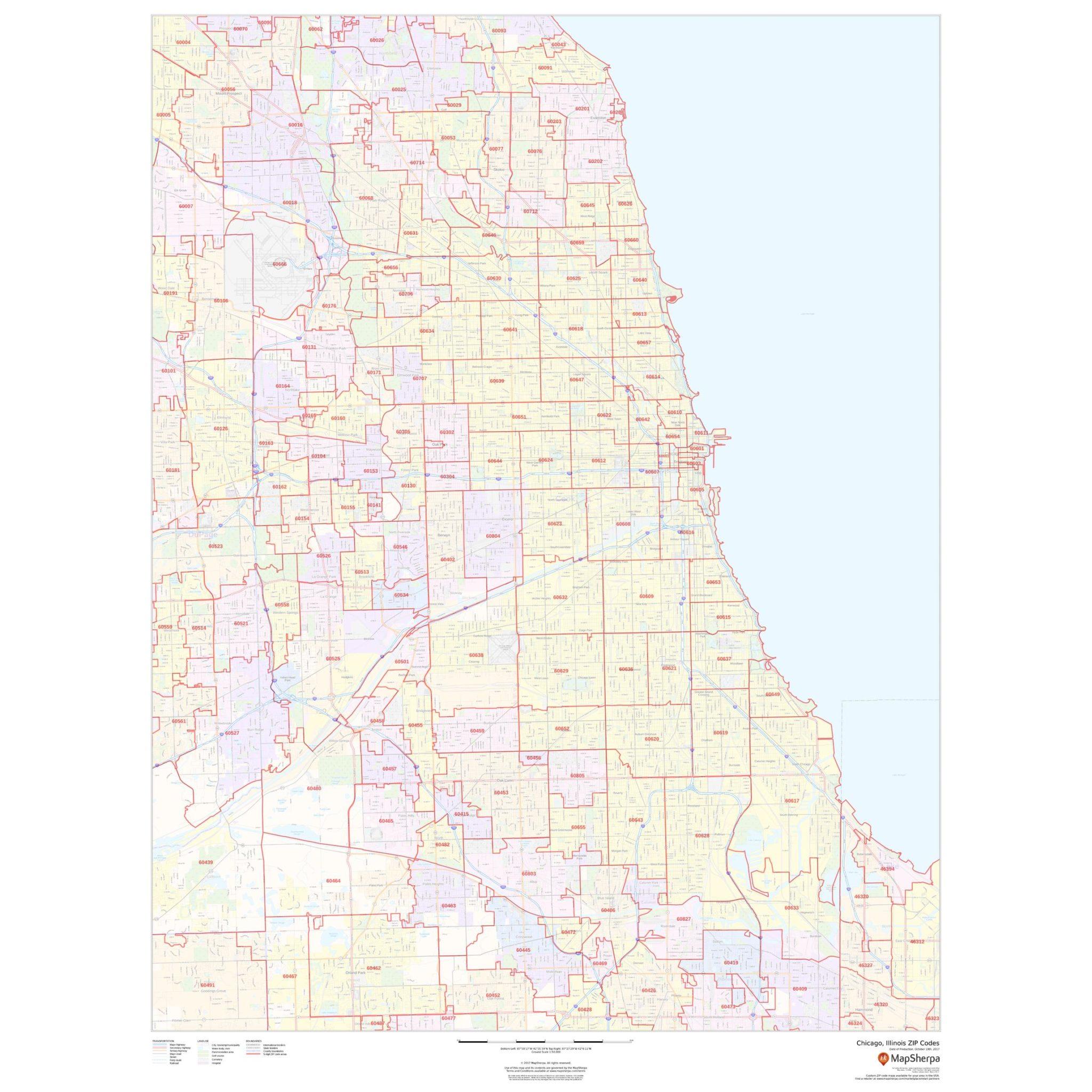 Zip Codes In Chicago Illinois